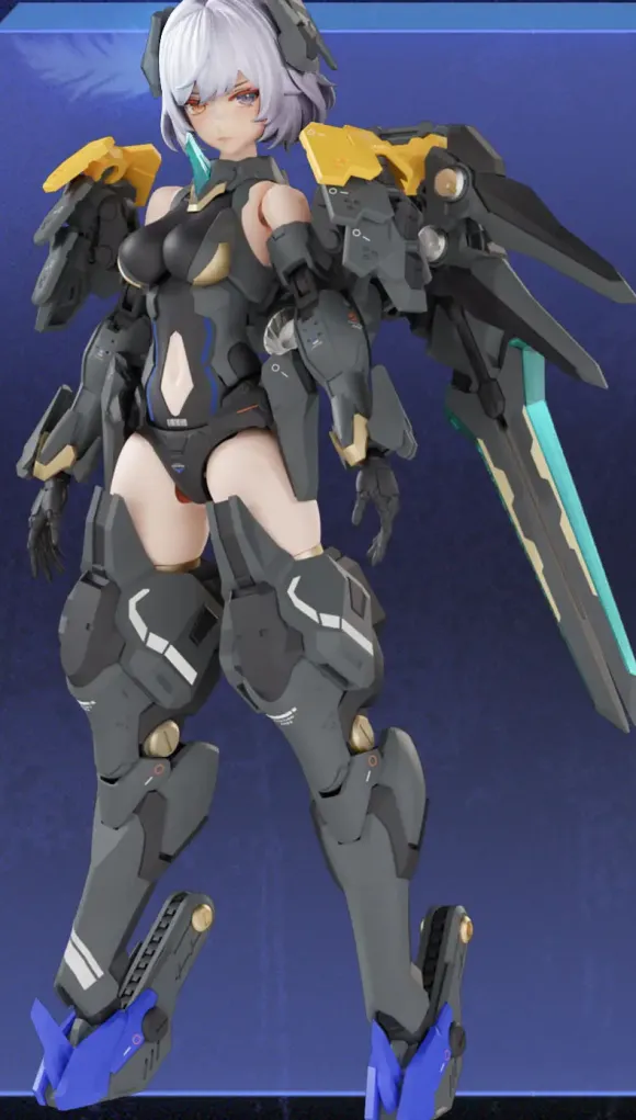 1/12 Mecha Angel: BLACK SWAN-ELYSIA Action Plastic Model Kit