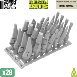 Mecha Detail Parts - Mecha Antennas (28pcs)