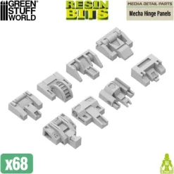 Mecha Detail Parts - Mecha Hinge Panels (68pcs)