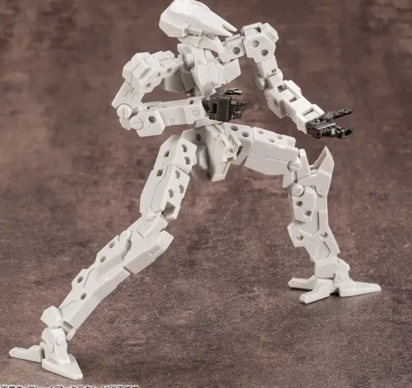 Mecha Supply Assorted 01 Flexible Arm Set Gun Metal Ver.