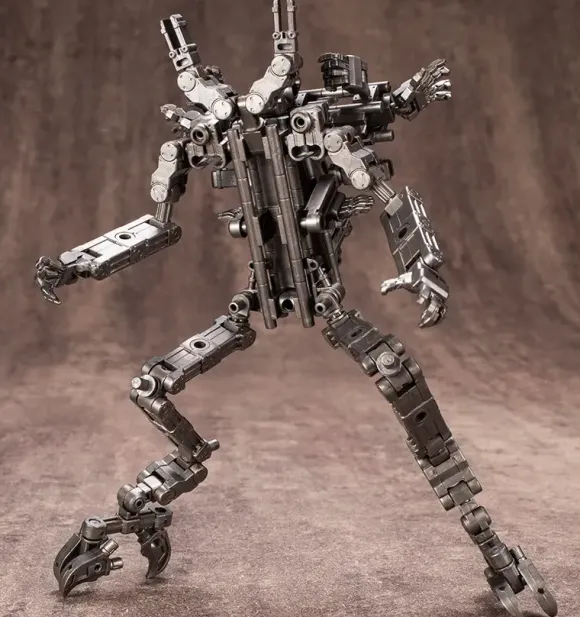 Mecha Supply Assorted 01 Flexible Arm Set Gun Metal Ver.
