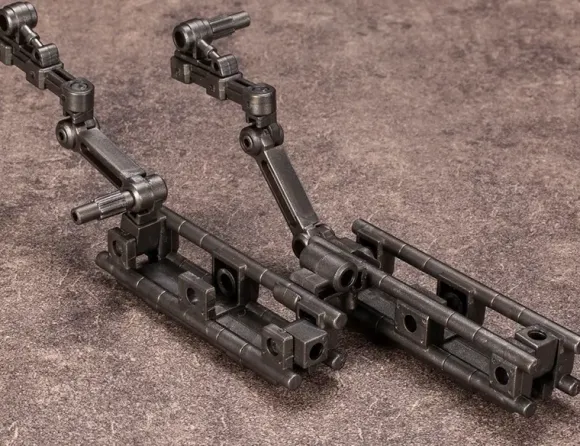 Mecha Supply Assorted 01 Flexible Arm Set Gun Metal Ver.