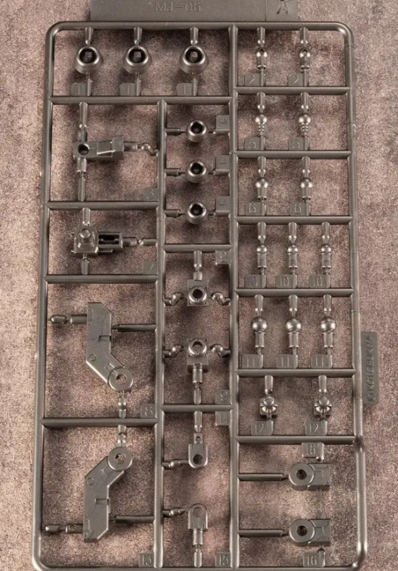Mecha Supply Assorted 03 Joint Set Gun Metal Ver.