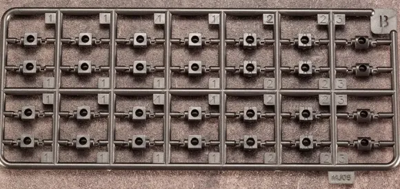 Mecha Supply Assorted 03 Joint Set Gun Metal Ver.