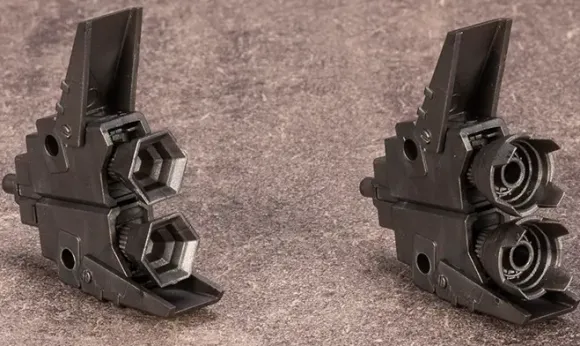 Mecha Supply Assorted 02 Propellant Tank Set Gun Metal Ver.