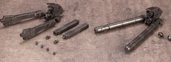 Mecha Supply Assorted 02 Propellant Tank Set Gun Metal Ver.