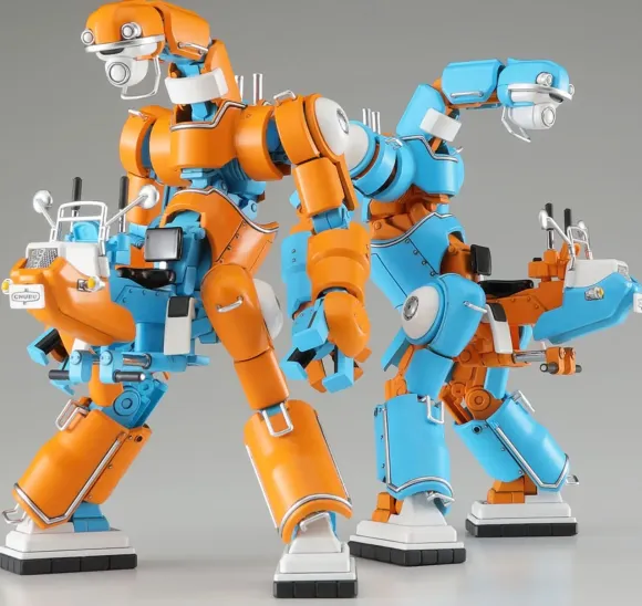 1/35 Mechatro Chubu 01 No.02 "Orange & Mizuiro"