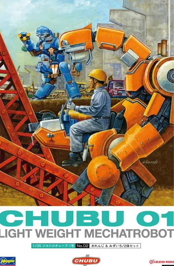 1/35 Mechatro Chubu 01 No.02 "Orange & Mizuiro"