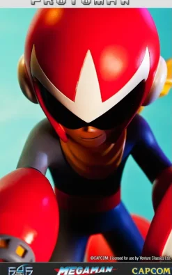 Megaman 3 (Rockman 3)/ Protoman (Blues) 13inch Statue