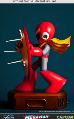 Megaman 3 (Rockman 3)/ Protoman (Blues) 13inch Statue