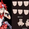 1/1 Megami Device M.S.G 04 Face Set for Chaos & Pretty Skin Color B