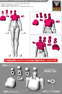 1/1 Megami Device M.S.G 01 Tops Set Skin Color B