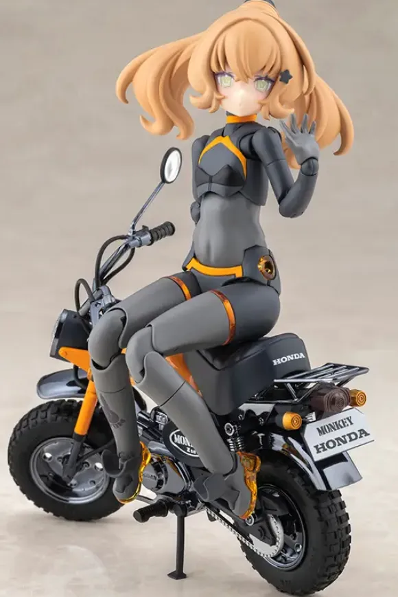 Megami Device Puni Mofu Racing Tu with 1/12 Honda Z50J-1 Monkey