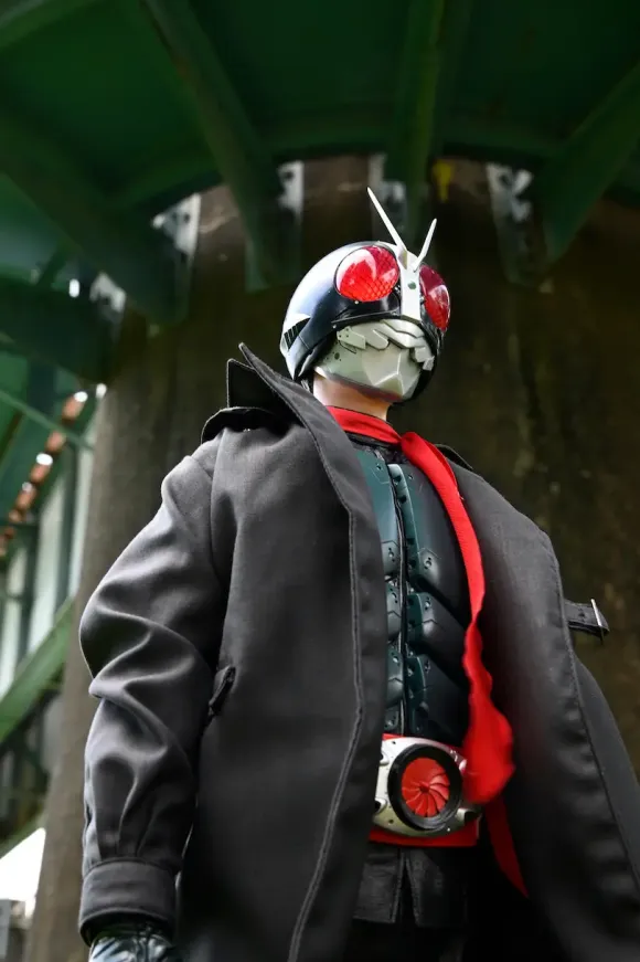 Mega Sofubi Kamen Rider 2 (Shin Kamen Rider)