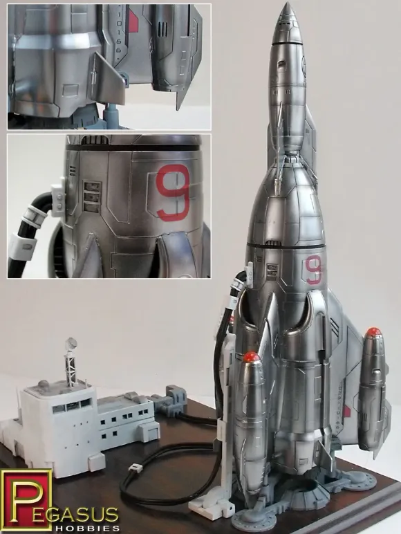 1/350 Mercury 9 Rocket Detail Up Set