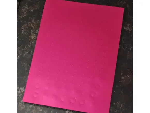 Metallic Stickers for Sensors Pink (1-6mm)