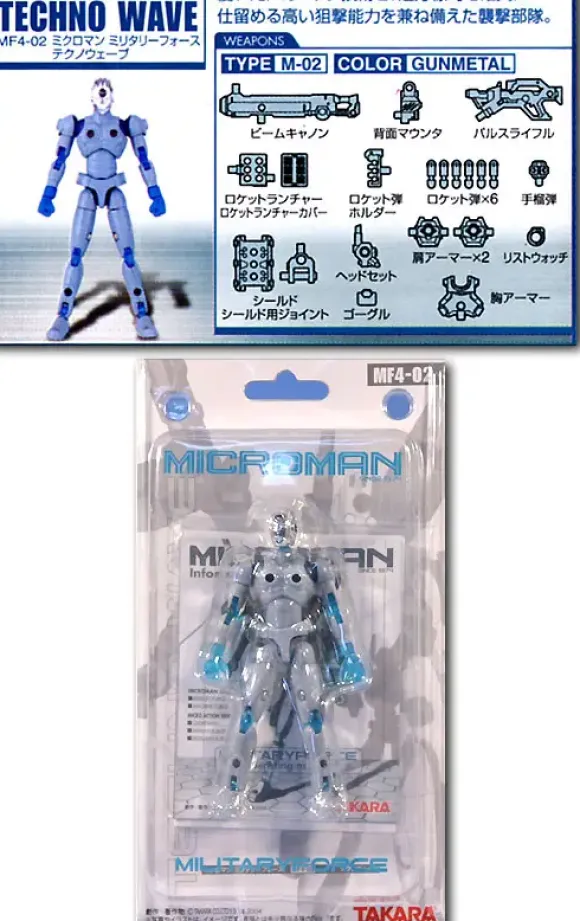 Microman Military Force 2004 MF-02