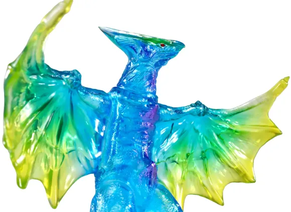 Middle Size Series Gamera 3rd Gyaos (1995) Clear Blue Ver.