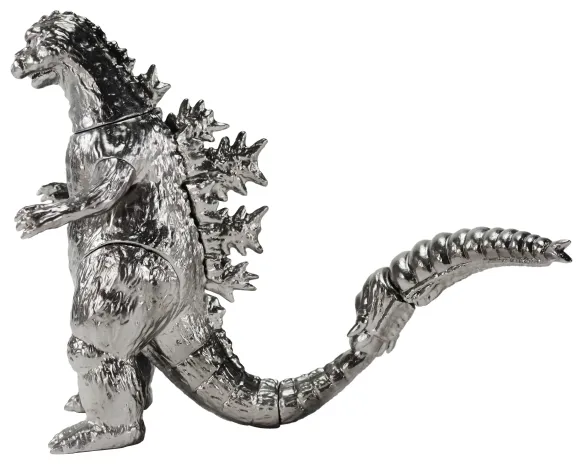 Middle Size Series (13th) Godzilla (1964) Plated Paint Silver Ver.