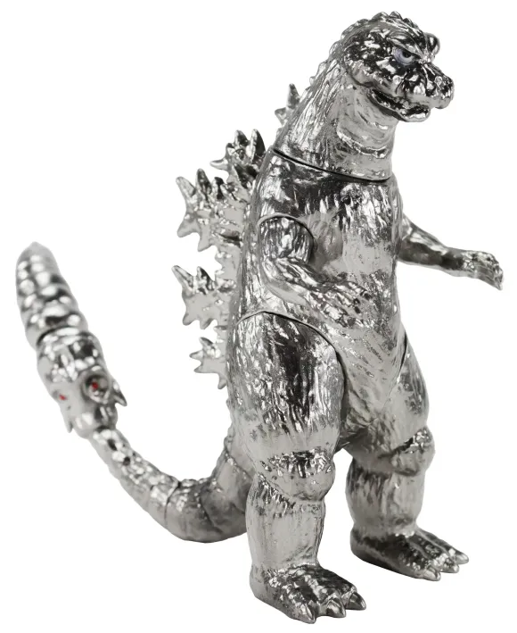 Middle Size Series (13th) Godzilla (1964) Plated Paint Silver Ver.