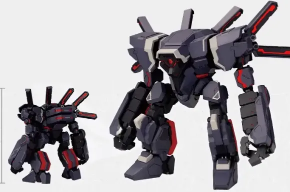 1/16 miHoYo Honkai Impact 3rd - Titan Mech Plastic Model Kit