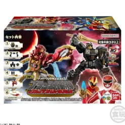 Minipla No.1 Combined Series 03 Black Daizyujin & WolfDecalibur 50 Set