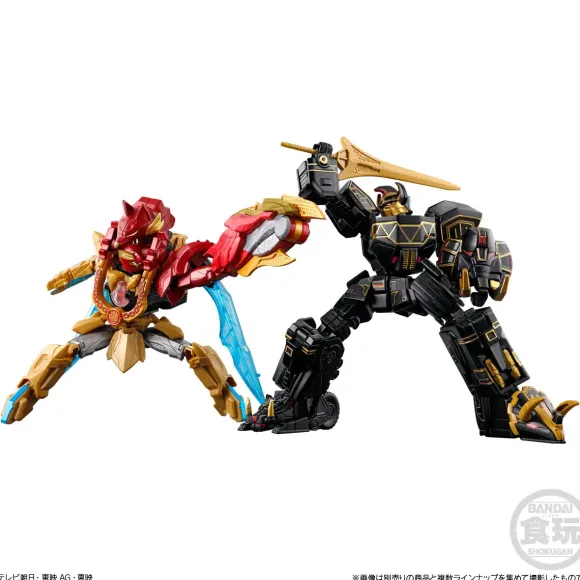 Minipla No.1 Combined Series 03 Black Daizyujin & WolfDecalibur 50 Set