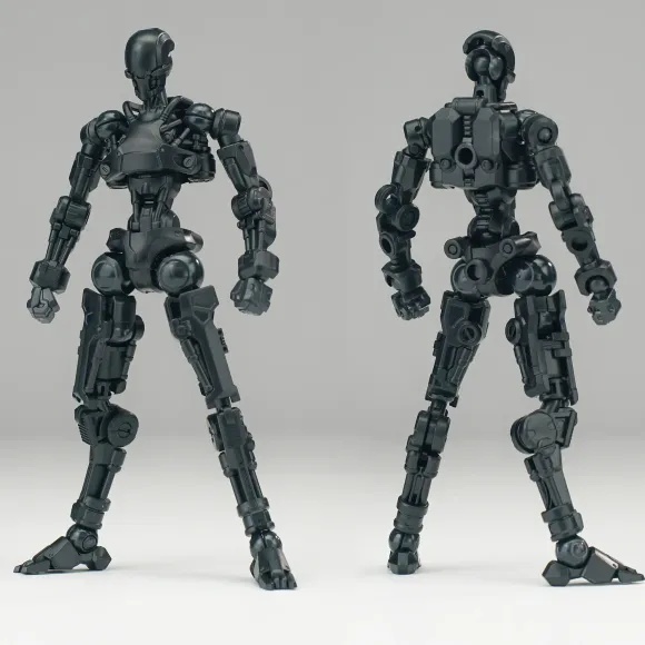 1/18 3 min project Series XENTINEL Plastic Model Kit (Black)