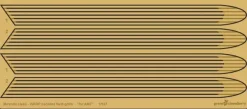 1/537 Miranda Class Starship Warp Nacelle Outer Grill (for AM)