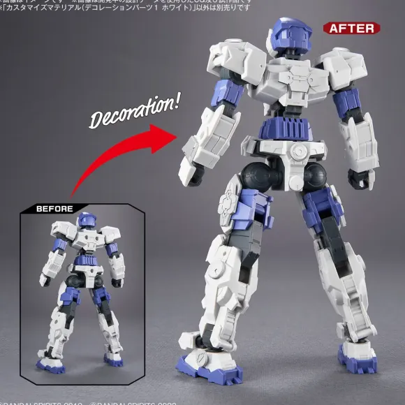 1/144 30MM Customize Material (Decoration Parts 1 White)