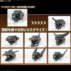 1/144 30MM Optional Parts Set 6 (Customized Head A)