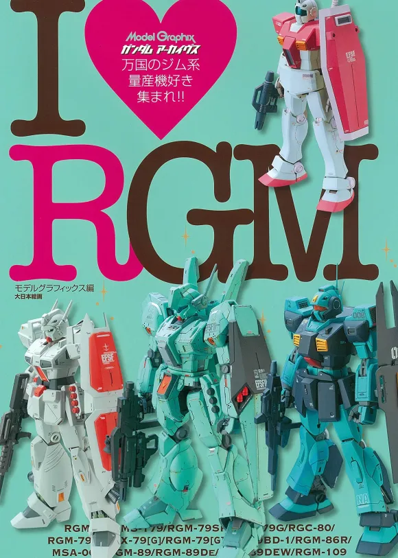 MODELGRAPHIX Gundam Archives I Love RGM