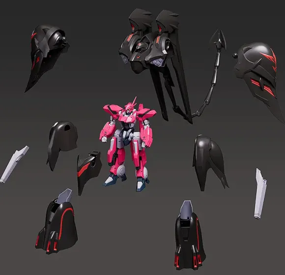 MODEROID Black Sarena (Martian Successor Nadesico: The Motion Picture - Prince of Darkness)