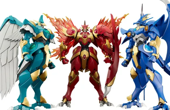 MODEROID 3 Legendary Rune Gods Set (Magic Knight Rayearth)