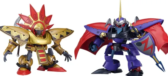 MODEROID Ryu-Knight Collection Series: 4 - Shinebaram & Steru (LORD OF LORDS RYU-KNIGHT)