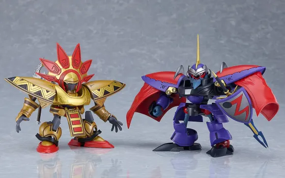MODEROID Ryu-Knight Collection Series: 4 - Shinebaram & Steru (LORD OF LORDS RYU-KNIGHT)