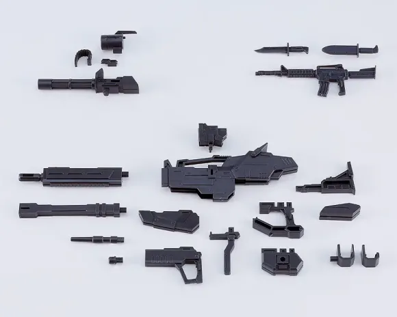 MODEROID Weapon Set 01 from Titanomachia SIDE:CE