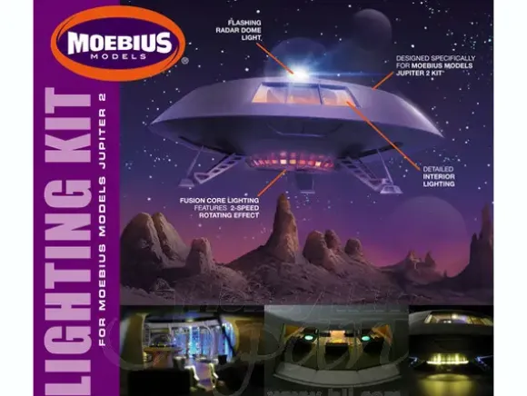 1/35 Moebius Models Jupiter 2 Lighting Kit