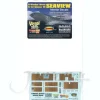 1/128 Movie Version 8-Window Seaview Interior Decal Set