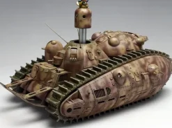 1/72 Multi-turreted Tank Akuyaku #1 Short Gun Barrel ver.