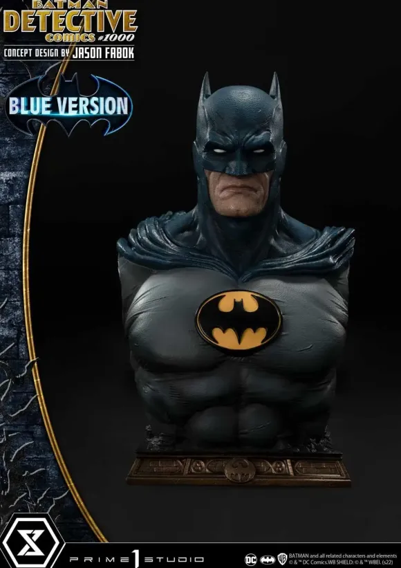 1/3 Museum Masterline Batman (Comics) Batman Detective Comics #1000 Cover Art (Concept Design By Jason Fabok) Blue Version