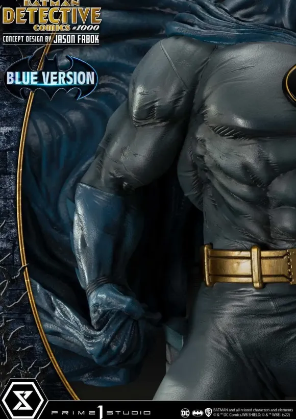 1/3 Museum Masterline Batman (Comics) Batman Detective Comics #1000 Cover Art (Concept Design By Jason Fabok) Blue Version