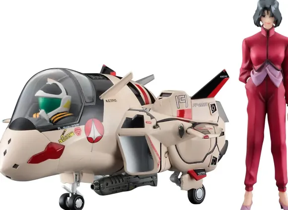 1/24 Myung Fan Lone w/ YF-19 Macross Plus (Egg Plane)