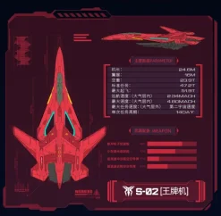 1/100 Nantianmen Project Xuannu Type III Sky Fighter S-02 Ace Machine