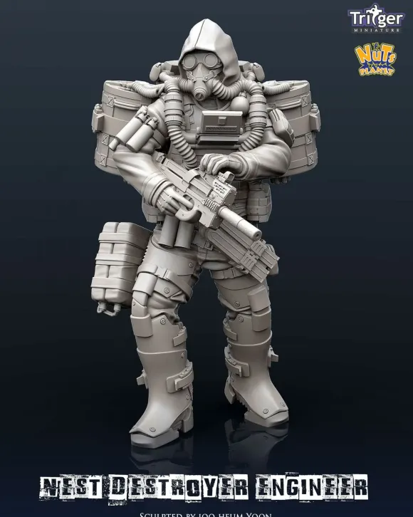 1/35 Nest Destroyer Engineer A Machine Shop That Supports Nest Destroyer
