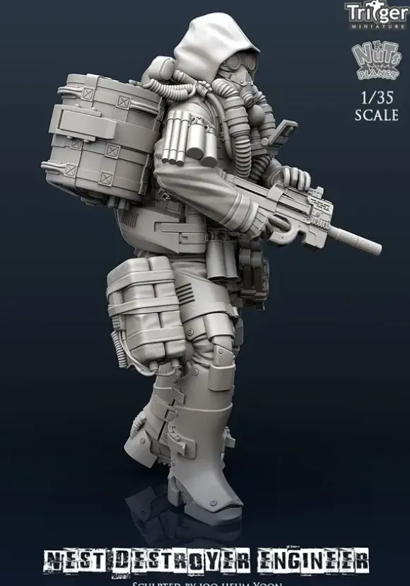 1/35 Nest Destroyer Engineer A Machine Shop That Supports Nest Destroyer