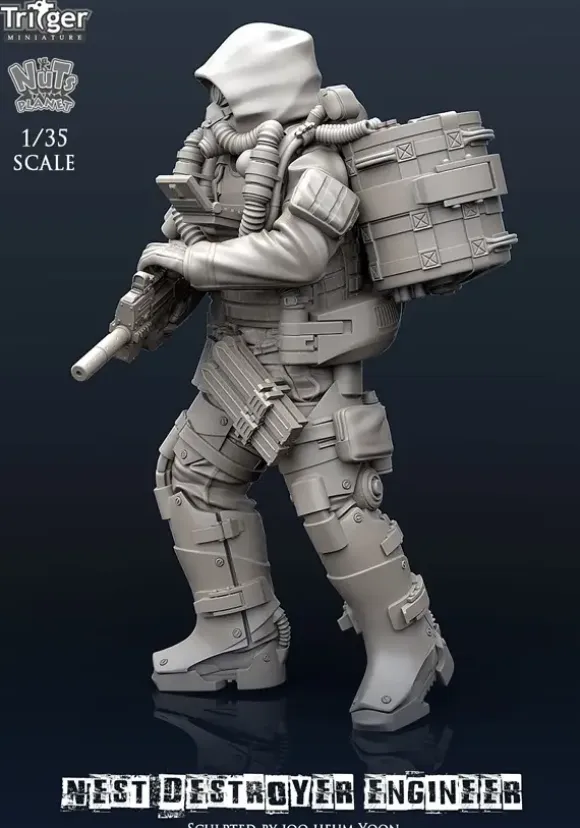 1/35 Nest Destroyer Engineer A Machine Shop That Supports Nest Destroyer