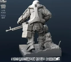1/35 Nest Destroyer Heavy Gunner II Full Set (With Dedicated Base)
