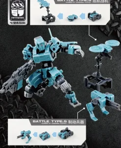 1/24 Number 57 Armored Puppet 57-A5 Battle Type.5 Plastic Model Kit