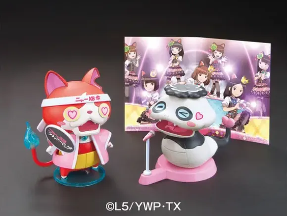 Nya-KB Support Stage Set Tsuchinoko Panda & Jibanyan